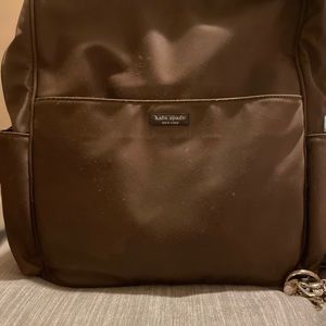 Kate spade brown backpack handbag